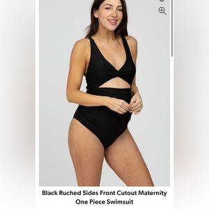 Pink blush maternity suit